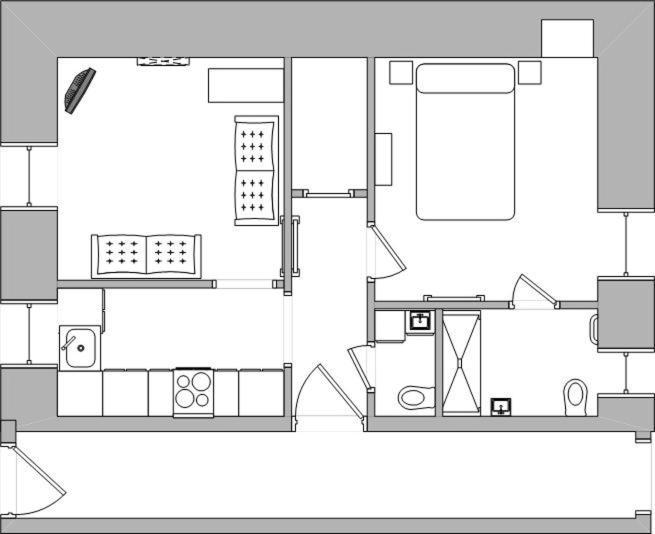 One Bedroom Flat, Very Close To Town Center. Oban Buitenkant foto